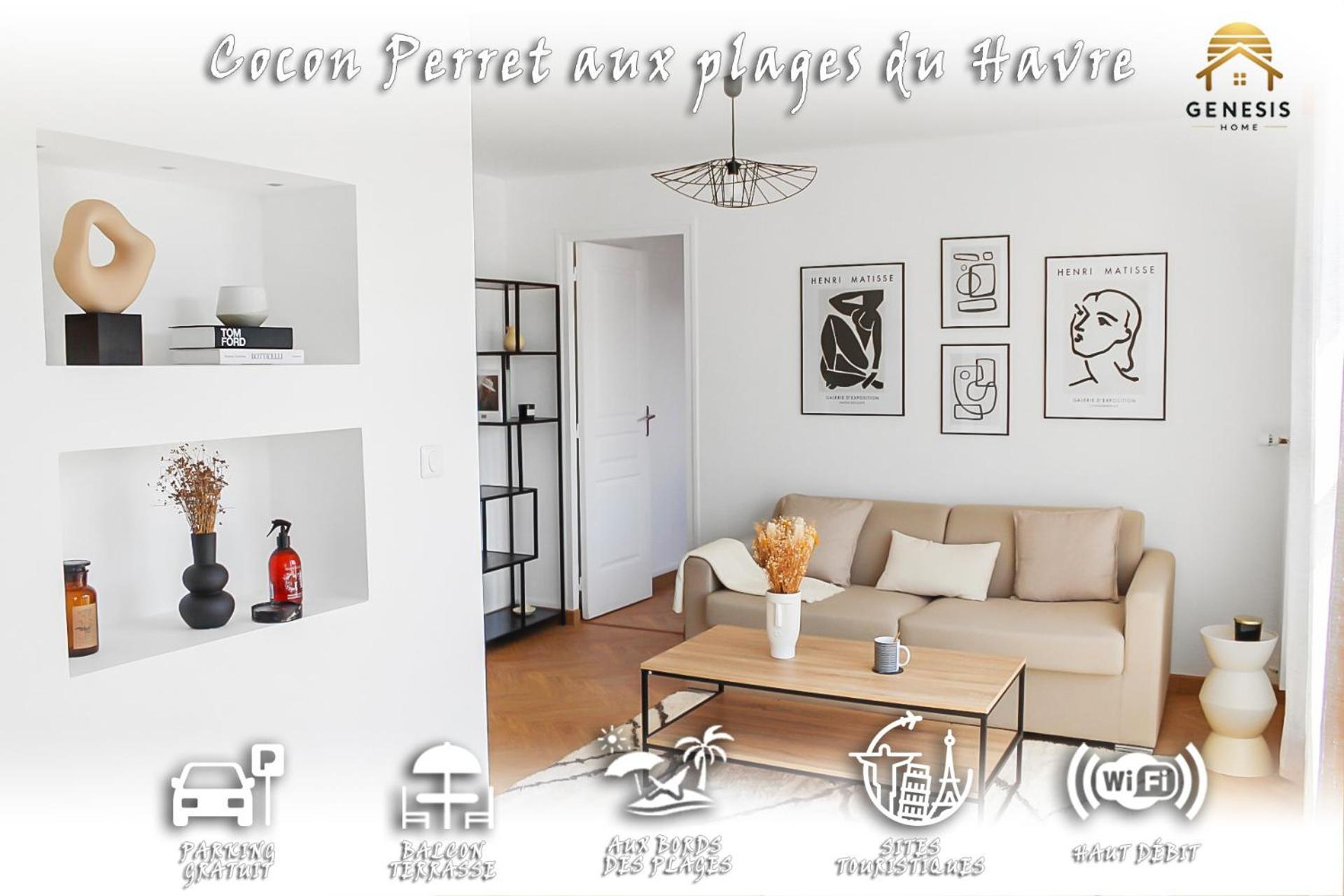 Cocon Perret Aux Plages Du Havre Le Havre Exterior foto